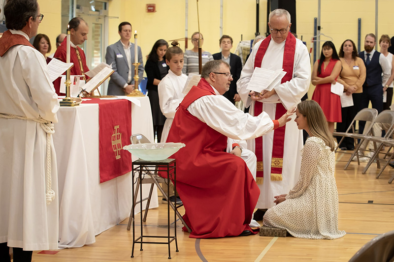 Confirmation Service at Church of the Holy Cross
