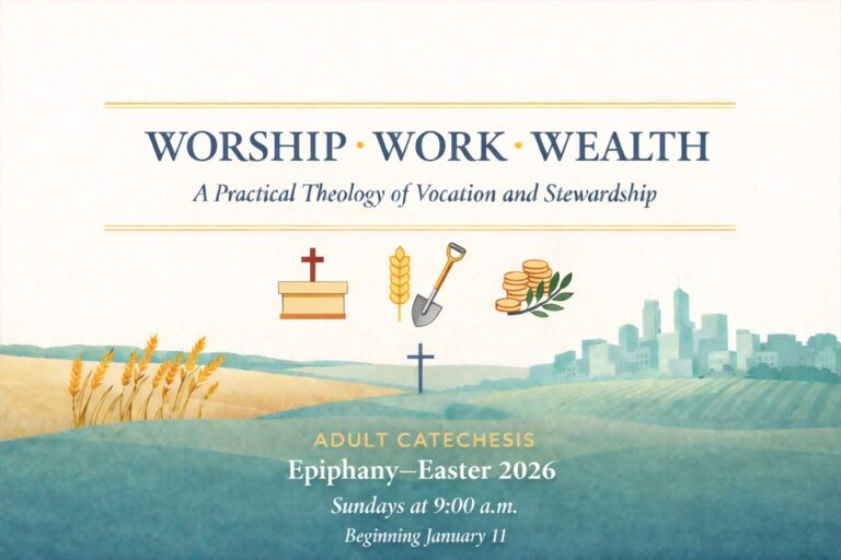 Worship, Work, and Wealth – A Practical Theology of Vocation and Stewardship