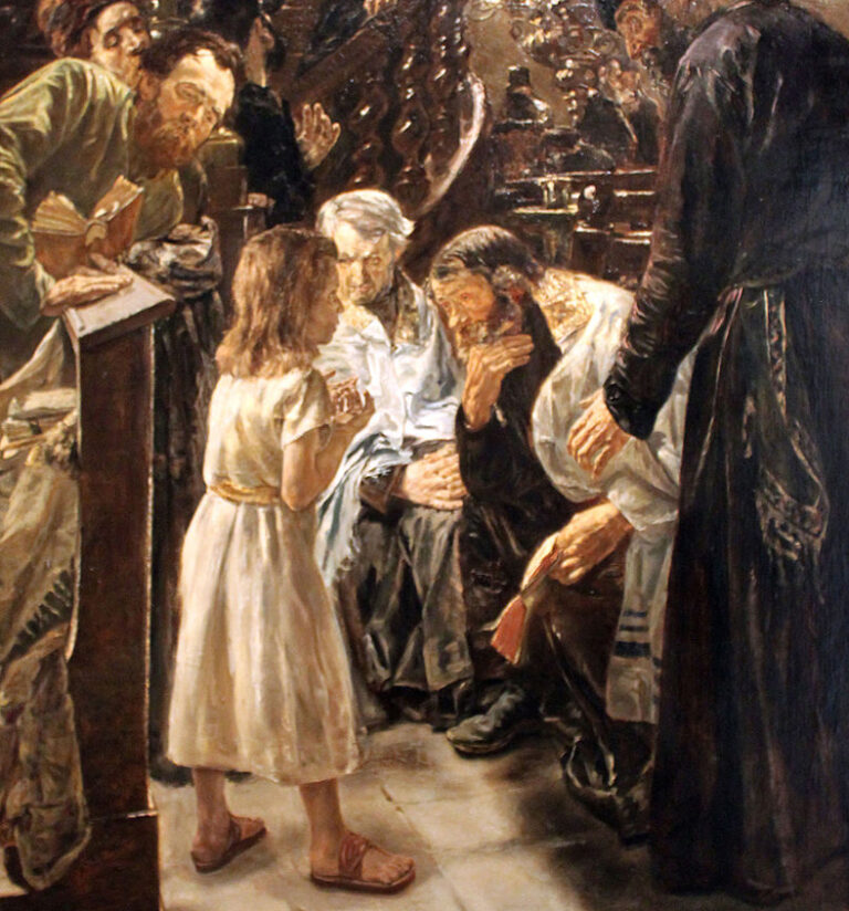Jesus Among the Doctors, by Max Liebermann